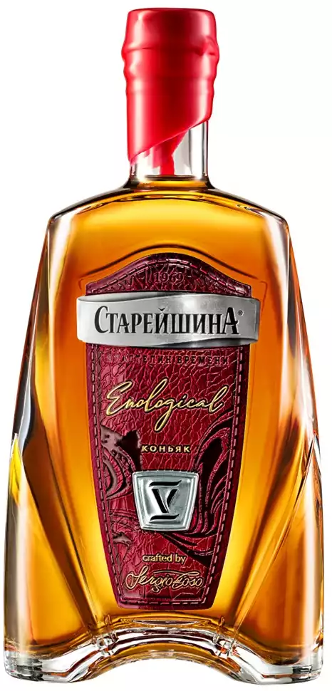 Коньяк СТАРЕЙШИНА КВ 5 лет 0,5л